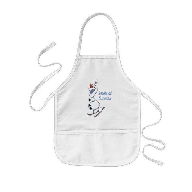 Tablier Enfant Olaf Skiing (Devant)