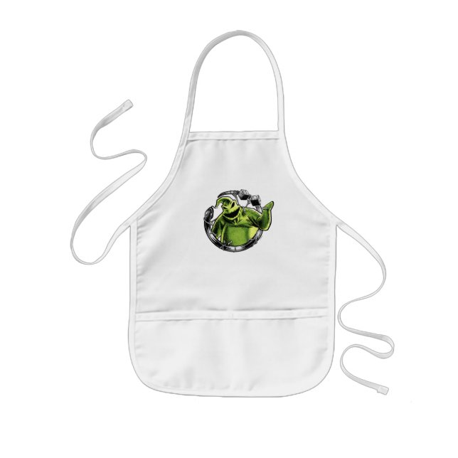 Tablier Enfant Oogie Boogie | Serpent et dés (Devant)