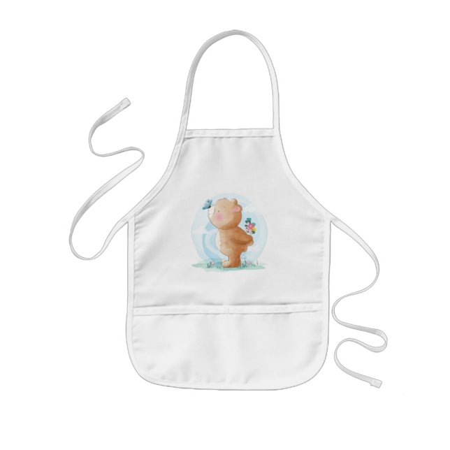 Tablier Enfant Ours mignon (Devant)