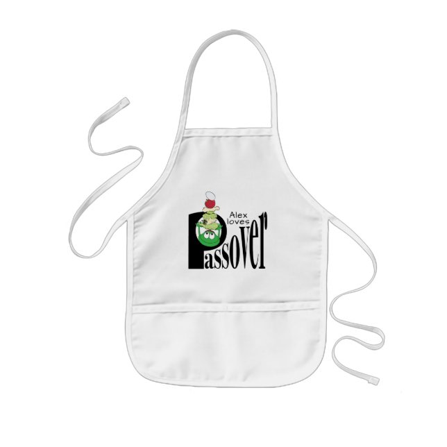 Tablier Enfant Pâque "P est pour Pâque" Apron standard (Devant)
