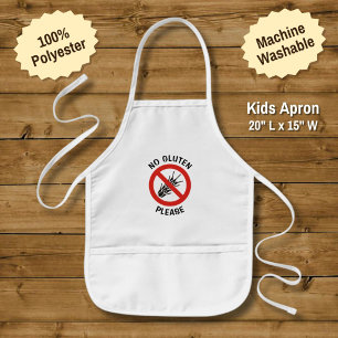 Tablier Enfant Pas de signe de gluten