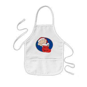 Tablier Enfant Père Noël