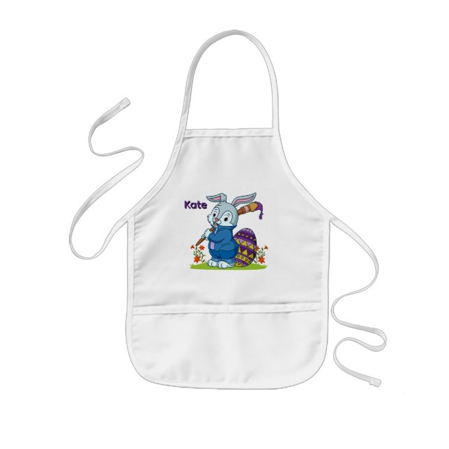 Tablier Enfant Personalized Easter Painter  (Devant)