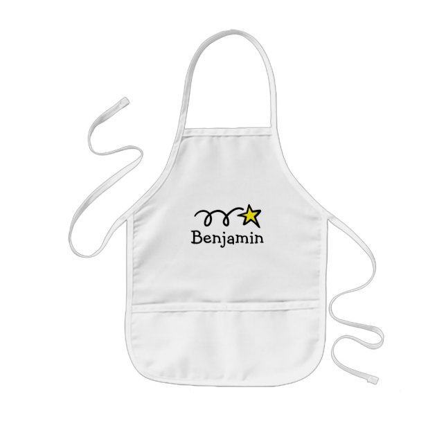 Tablier enfant personnalisé pour activités artisan (Devant)