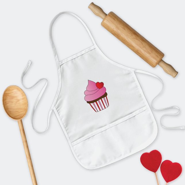 Tablier Enfant Petit gâteau au chocolat Baker (Créateur téléchargé)