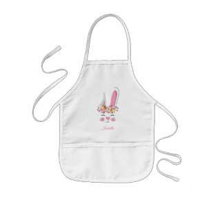 Tablier Enfant Petit visage doux de lapin