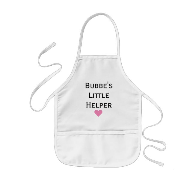 Tablier Enfant Petits-enfants de Bubbe (Devant)