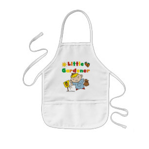 Tablier Enfant Petits T-shirts et cadeaux de jardinier de garçon