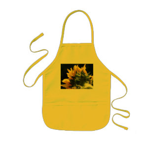 Tablier Enfant Photo couleur tournesol moderne