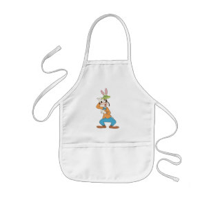 Tablier Enfant Pluton de Pâques avec des oreilles de lapin de Pâq