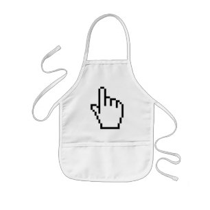 TABLIER ENFANT POINTEUR À MAIN / CURSEUR À SOURIS