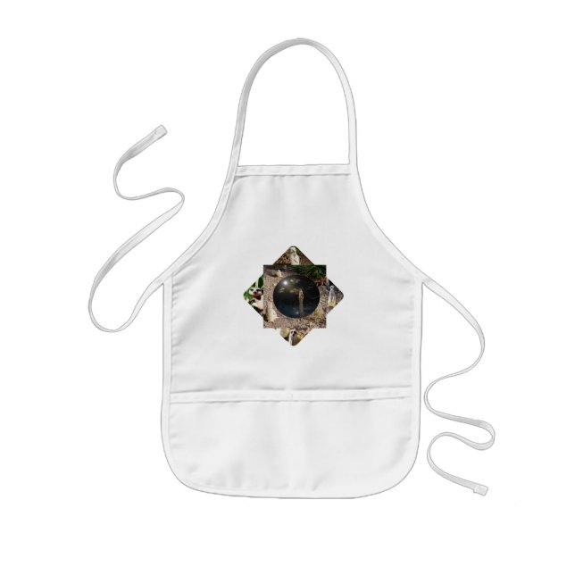 Tablier Enfant Polyscope de Meerkat, (Devant)