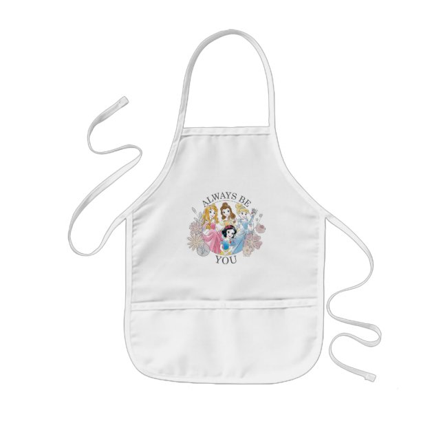 Tablier Enfant Princesse Disney | Soyez toujours vous (Devant)