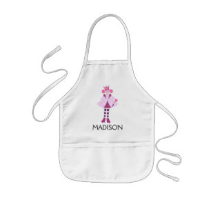 Tablier Enfant Princesse personnalisée de l'enfant Apron
