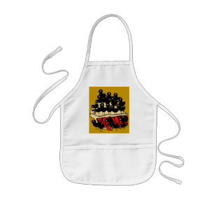 Tablier Enfant Quatre et vingt BlackBirds