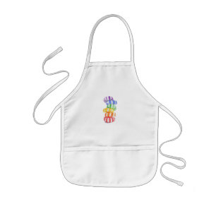 Tablier Enfant RAINBOW CANDY Apron pour enfants