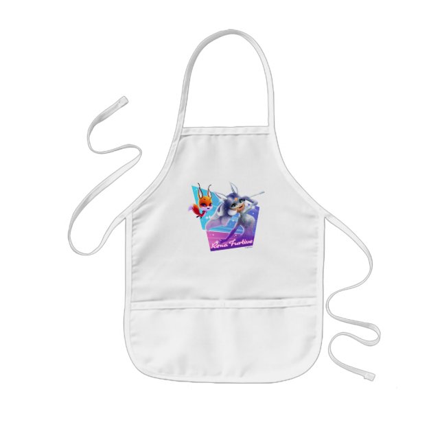 Tablier Enfant Rena Furtive Graphic (Devant)