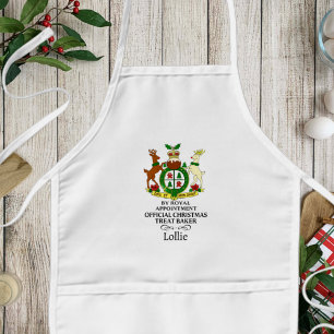 Tablier Enfant Royal Christmas Treat Baker Custom Kids Apron