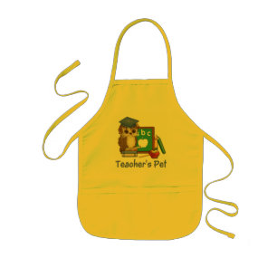 Tablier Enfant Scholar Owl-Teachers Animaux de compagnie