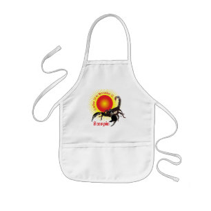 Tablier Enfant Scorpio October 24 à novembre 22 Aprons