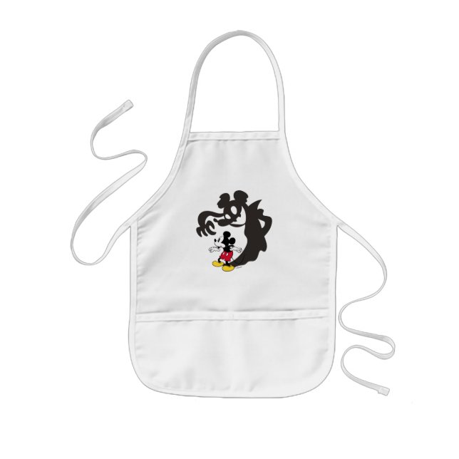 Tablier Enfant Souris éffrayant Halloween Mickey (Devant)