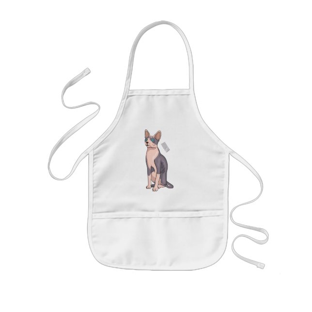 Tablier Enfant Sphynx cat (Devant)