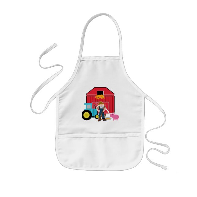 Tablier Enfant T-shirts et cadeaux de basse cour (Devant)