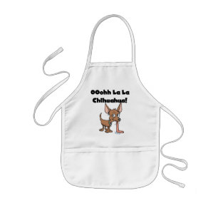 Tablier Enfant T-shirts et cadeaux Oohh La La Chihuahua