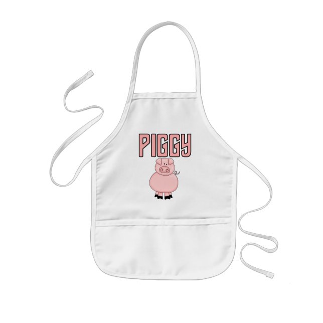 Tablier Enfant T-shirts et cadeaux porcins (Devant)