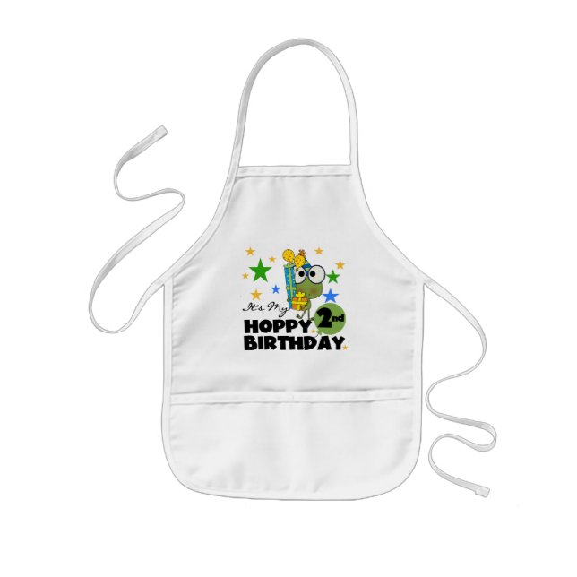 Tablier Enfant T-shirts et cadeaux pour le 2e anniversaire de la  (Devant)