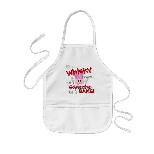 Tablier Enfant Tablier d'affaires de whiskey (Devant)
