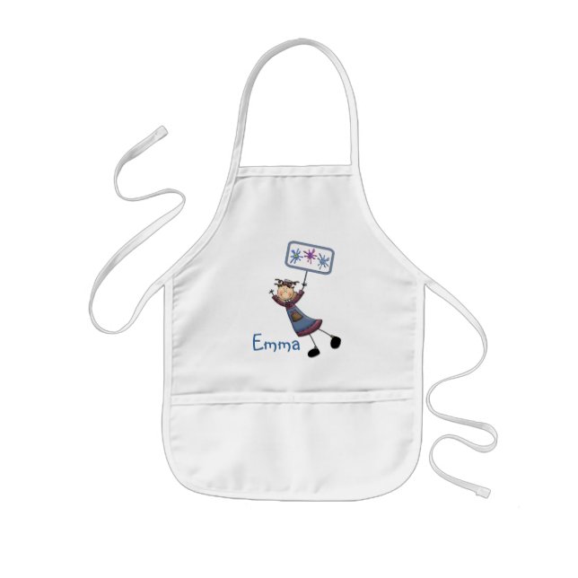 Tablier Enfant Tablier de chemise d'art d'ange (Devant)
