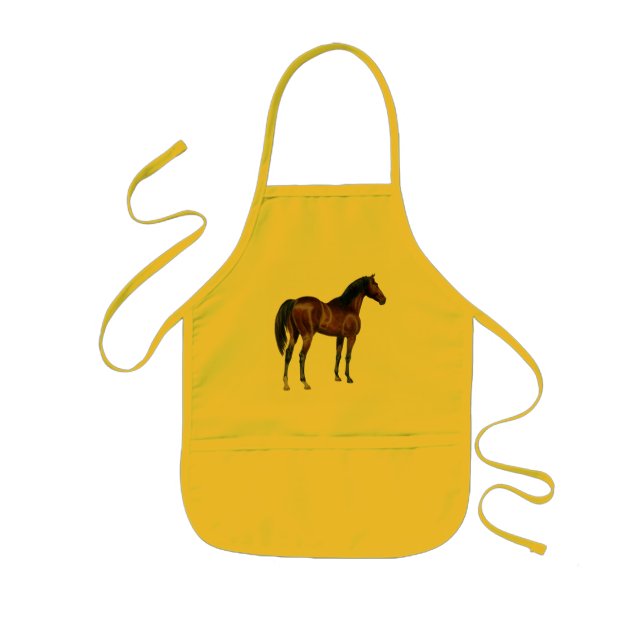 Tablier Enfant Tablier de cheval de pur sang (Devant)