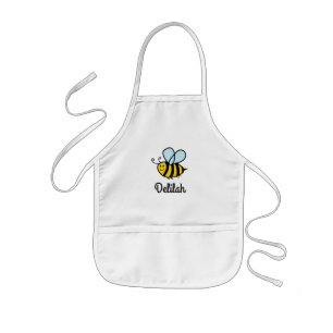 Tablier Enfant Tablier de l'enfant avec conception d'abeilles mig