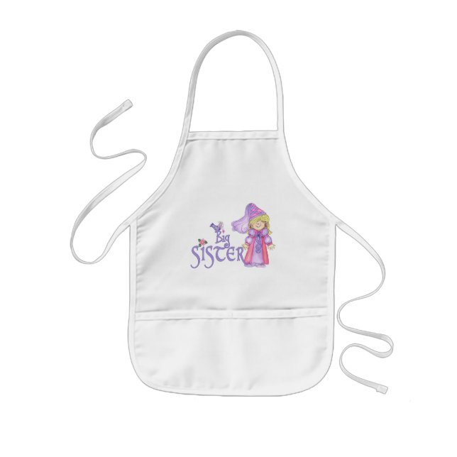 Tablier Enfant Tablier de princesse grande soeur (Devant)