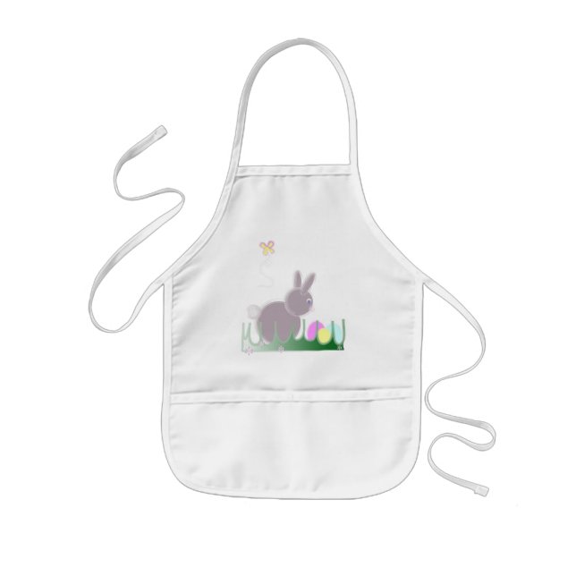 Tablier Enfant Tablier d'enfants de lapin de Pâques (Devant)