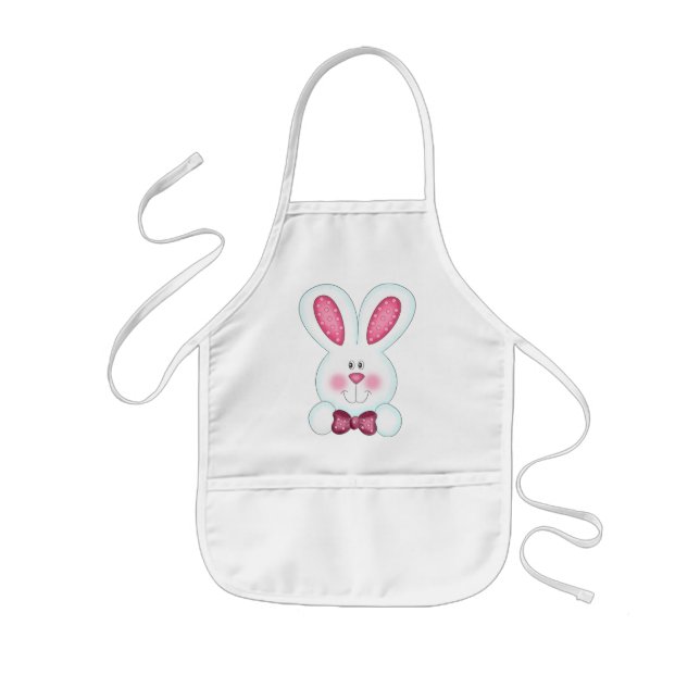 Tablier Enfant tablier lapin de Pâques (Devant)