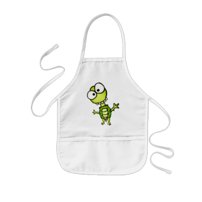 Tablier Enfant Tablier maladroit de tortue (Devant)