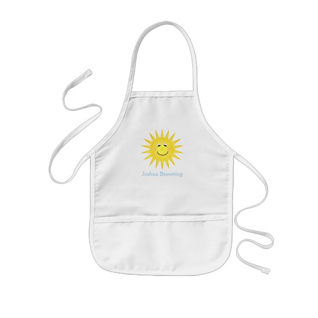 Tablier Enfant Tablier personnalisé de soleil (Devant)