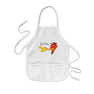 Tablier Enfant Tête du diable fière_Petit diable