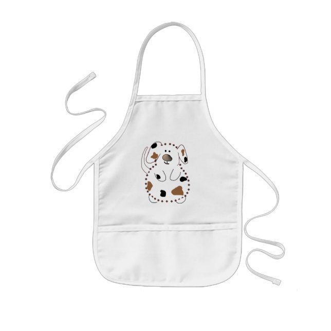Tablier Enfant Tshirts et cadeaux de chien de dessin animé (Devant)