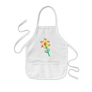 Tablier Enfant Une fleur pour grand-mère