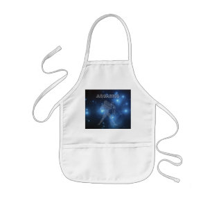 Tablier Enfant Verseau transparent