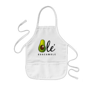Tablier Enfant Vieux humour d'avocat de guacamole