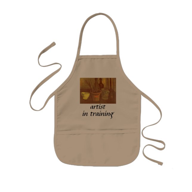 Tablier Enfant Vincent van Gogh - Peintures pour la vie morte en  (Devant)