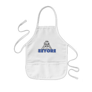 Tablier Enfant Winnie l'Ooh   Eeyore Peek-A-Boo