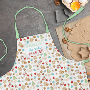 Tablier Enfants Noël Cookie Master Jour férié