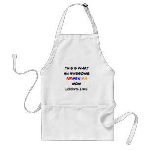 Tablier énorme tasse de café de maman arménienne