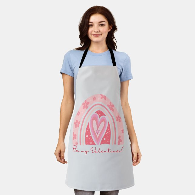 Tablier Ensemble pour toujours Heureuse Sainte-Valentin 20 (Porté)