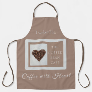 Tablier Entreprise de Branding de Café Artisanal Chaleureu
